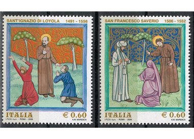 ITALY 2006 Sant'Ignazio e San Francesco 2v MNH**