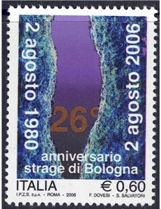 ITALIA 2006 Strage di Bologna MNH**