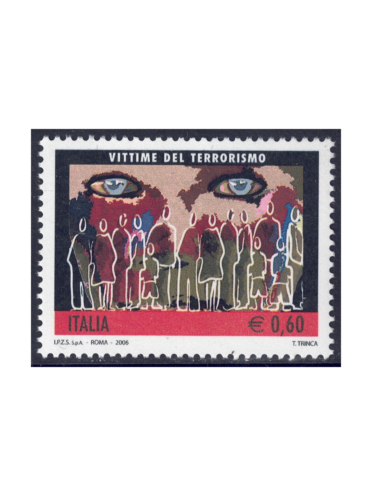 ITALY 2006 Victims of Terrorism MNH**