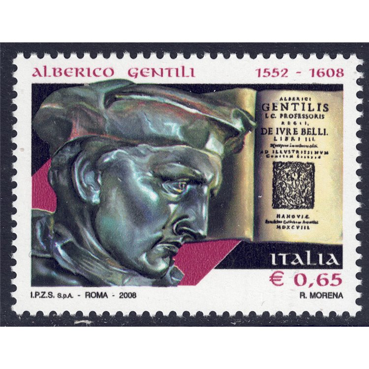 ITALY 2008 Alberico Gentili MNH**