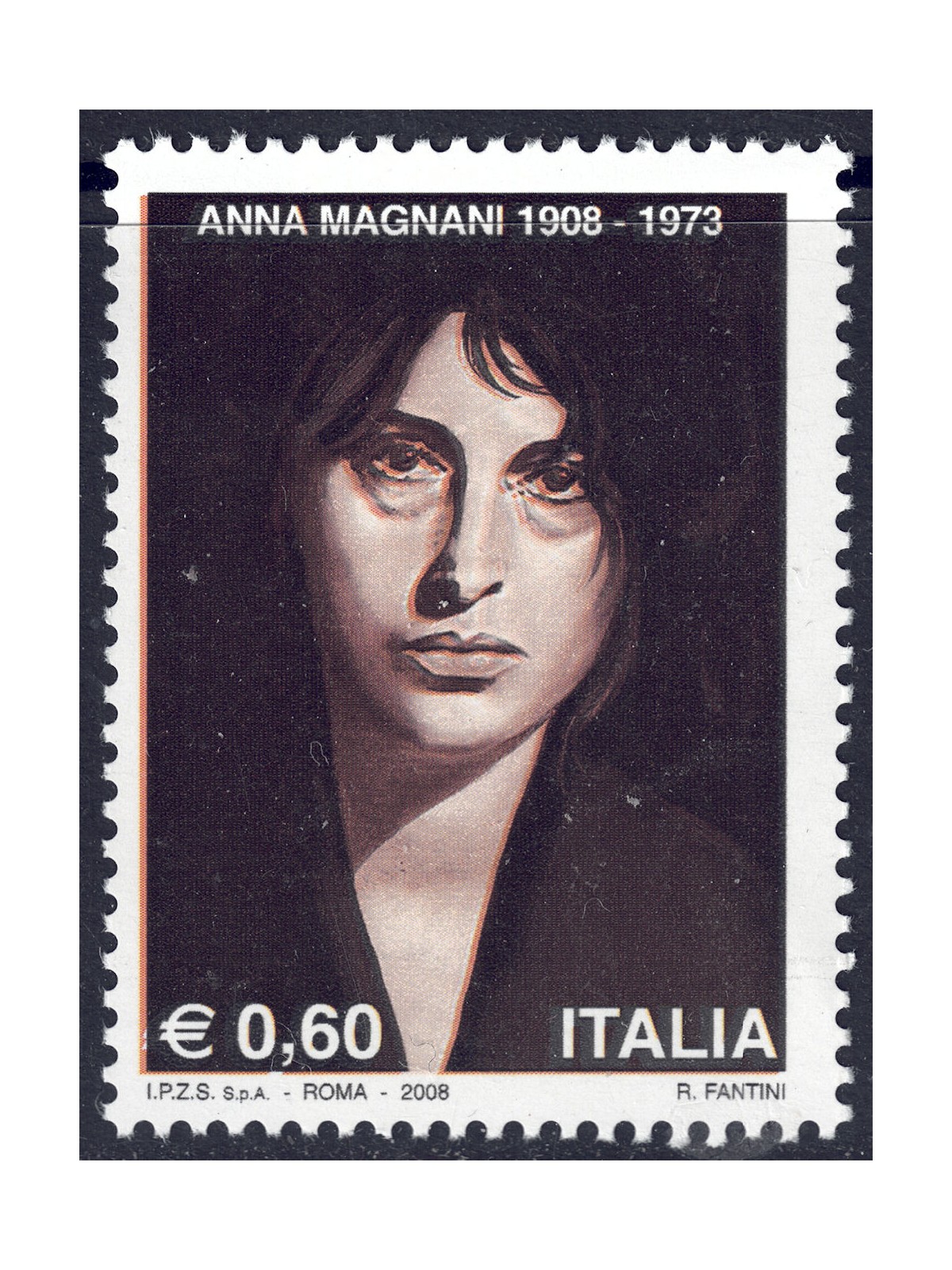 ITALIA 2008 Anna Magnani MNH**