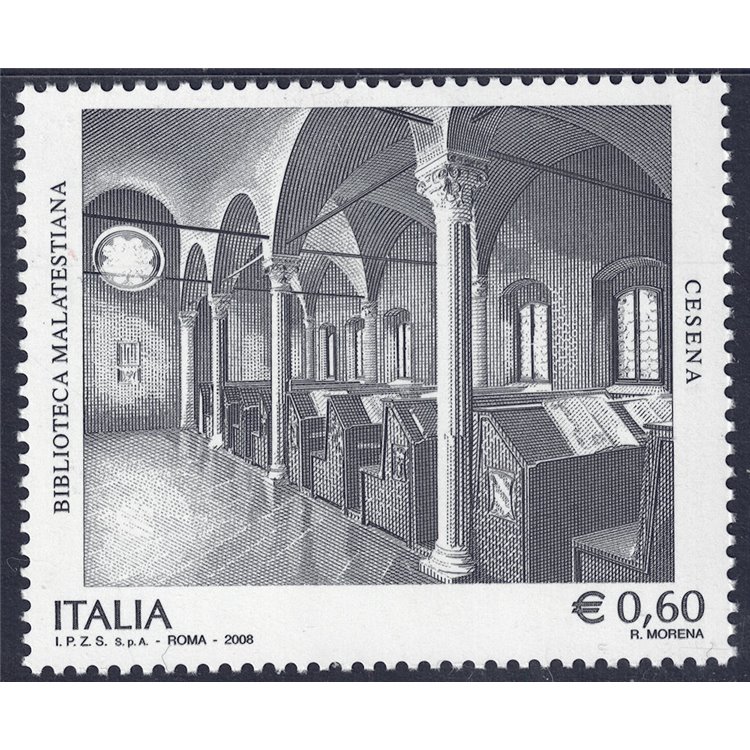 ITALIA 2008 Biblioteca Malatestiana MNH**