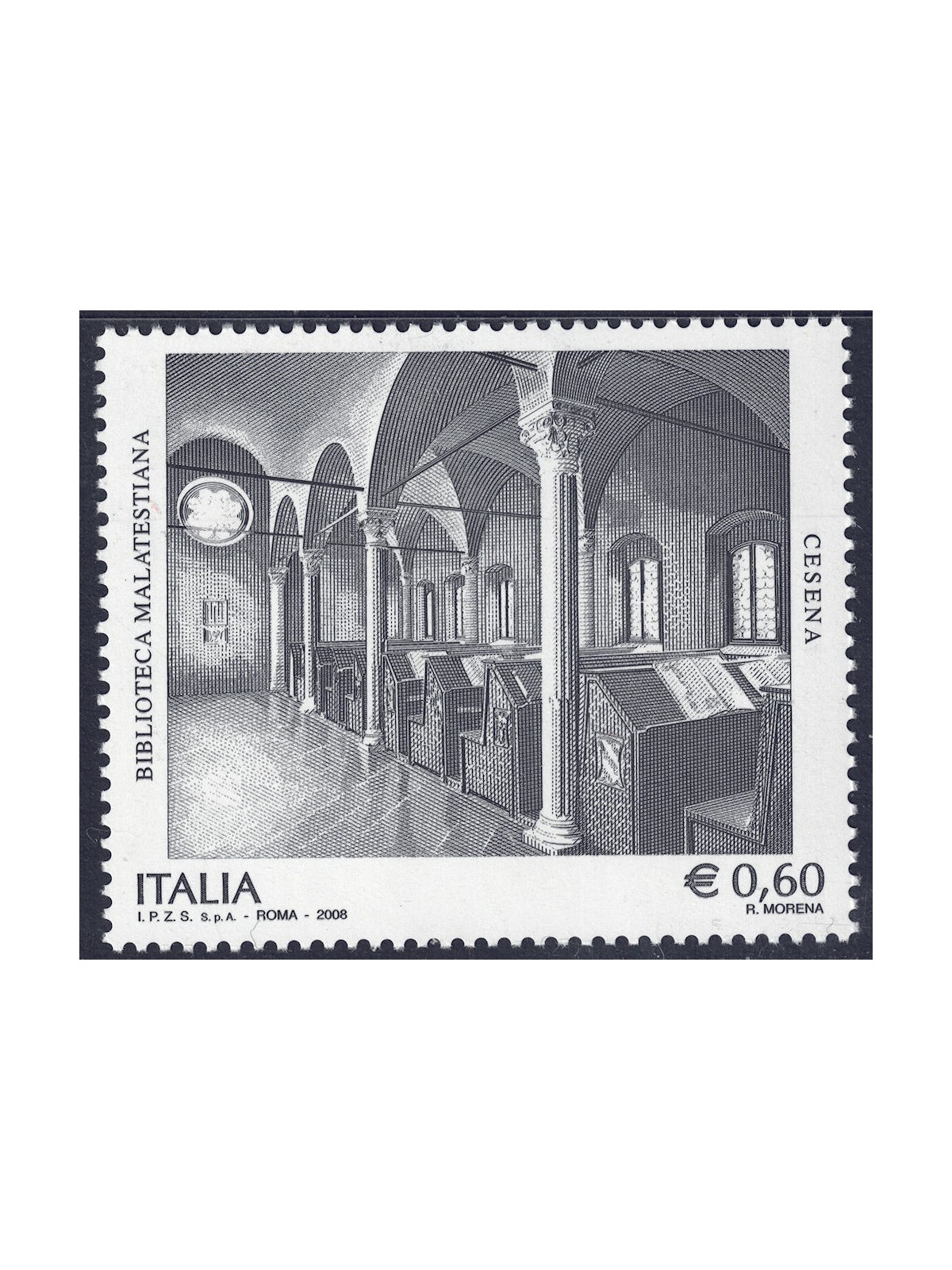 ITALY 2008 Malatestiana Library MNH**