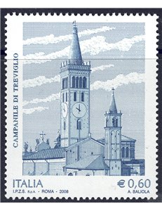 ITALY 2008 Bell Tower of Treviglio MNH**