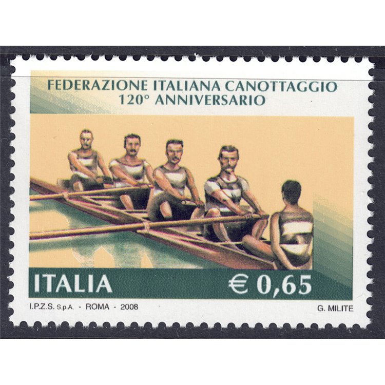 ITALY 2008 Rowing MNH**