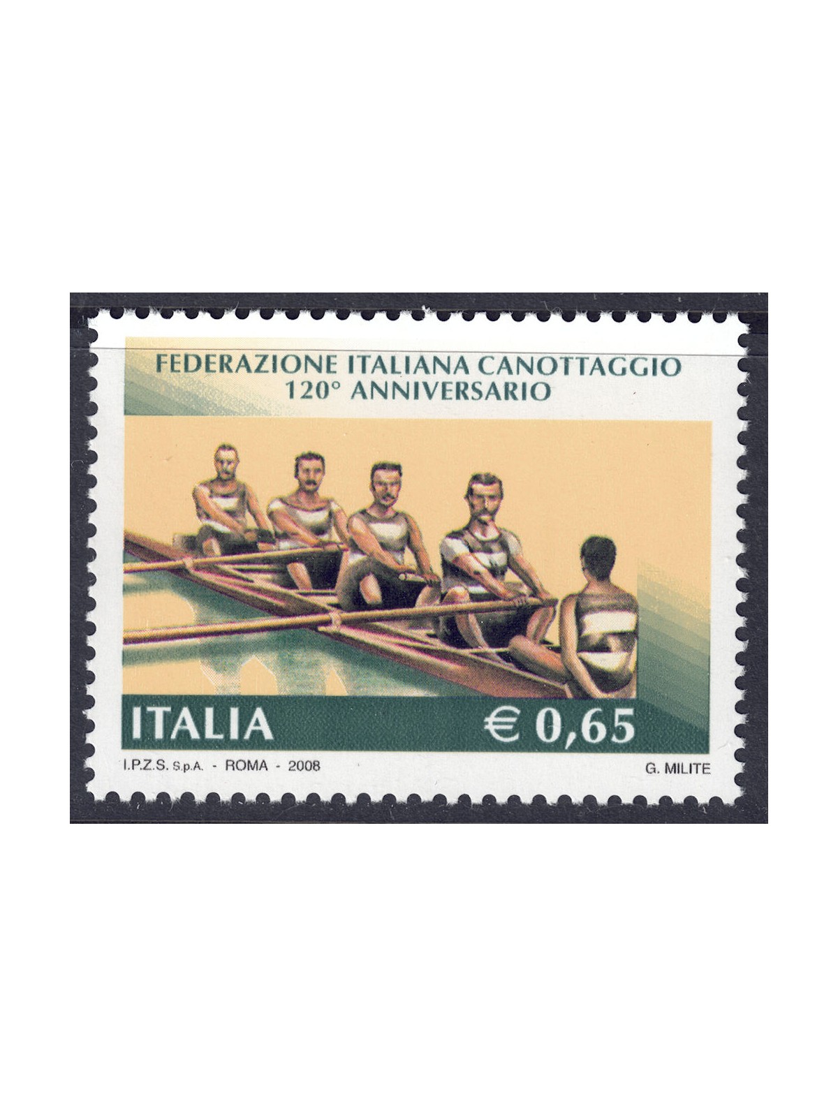 ITALIA 2008 Canottaggio MNH**