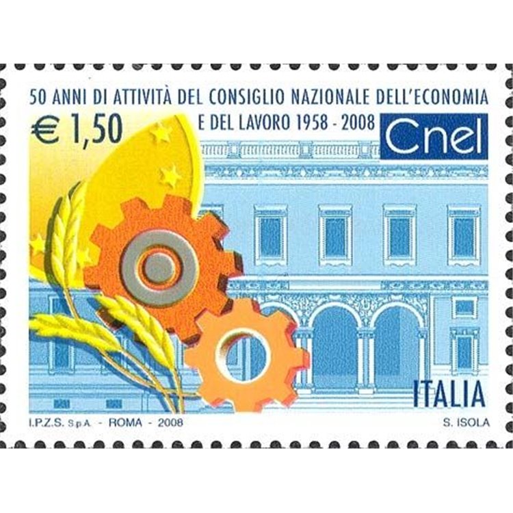 ITALIA 2008 Consiglio dell'Economia MNH**