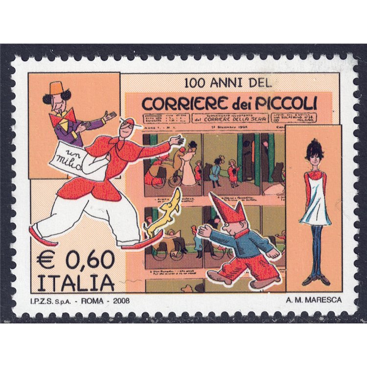 ITALIA 2008 Corriere dei Piccoli MNH**
