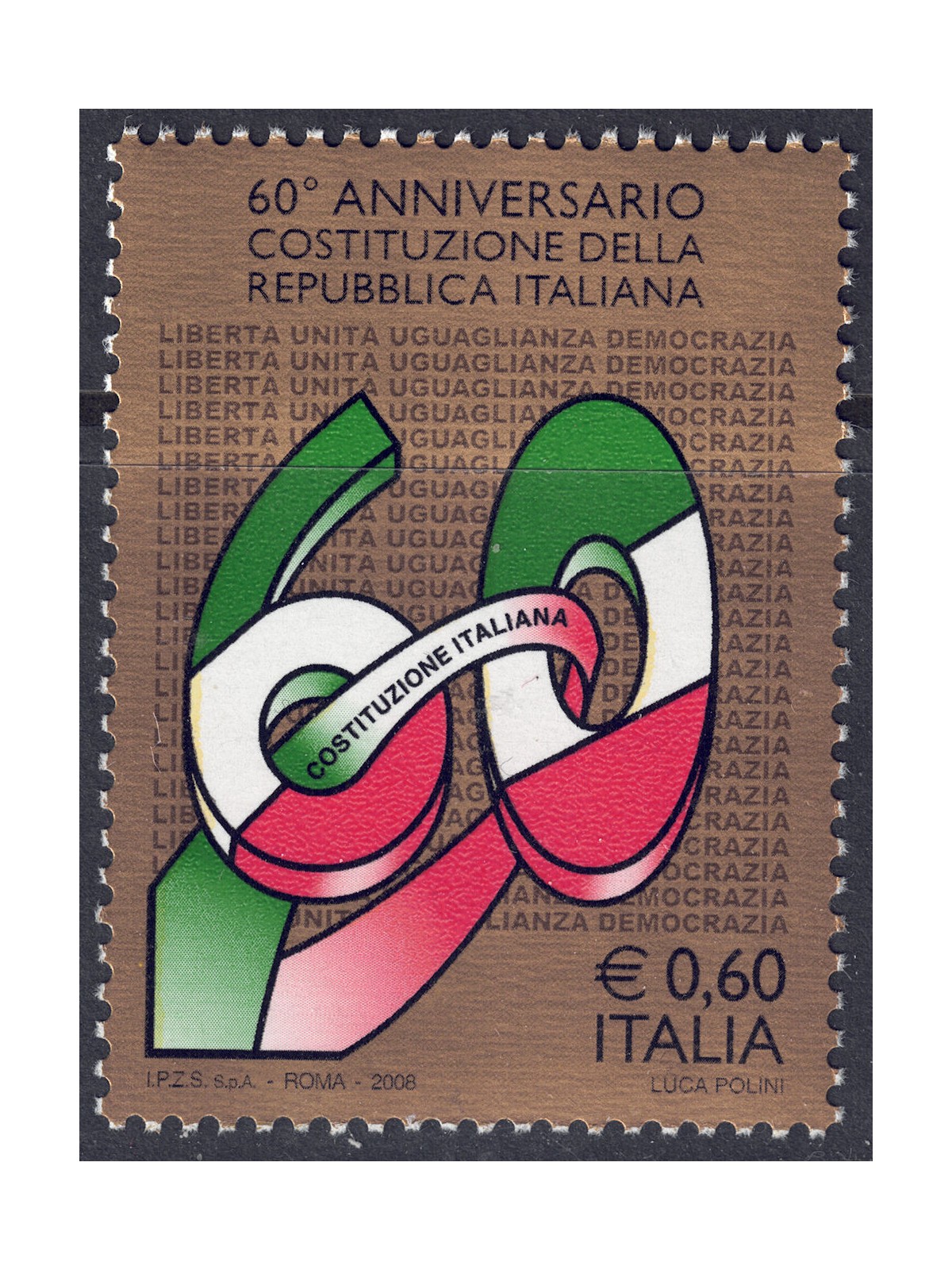 ITALY 2008 Italian Constitution MNH**