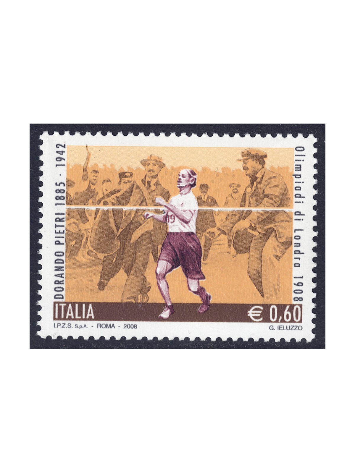 ITALY 2008 Dorando Pietri MNH**