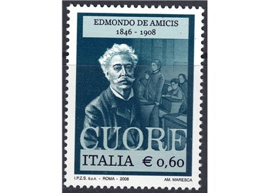ITALY 2008 Edmondo de Amicis MNH**