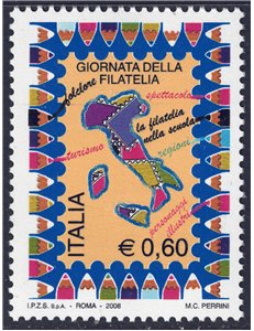 ITALY 2008 Philately Day MNH**