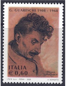 ITALIA 2008 Giovannino Guareschi MNH**