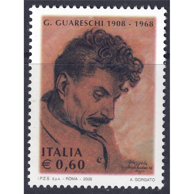 ITALY 2008 Giovannino Guareschi MNH**