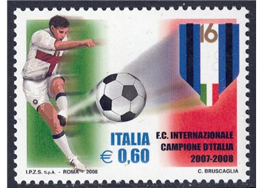 ITALIA 2008 Inter campione d'Italia MNH**
