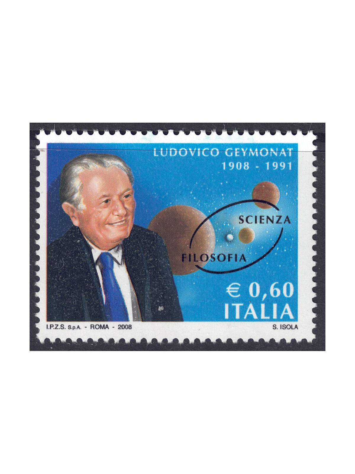 ITALY 2008 Ludovico Geymonat MNH**