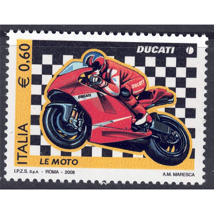 ITALIA 2008 Moto italiane, Ducati MNH**