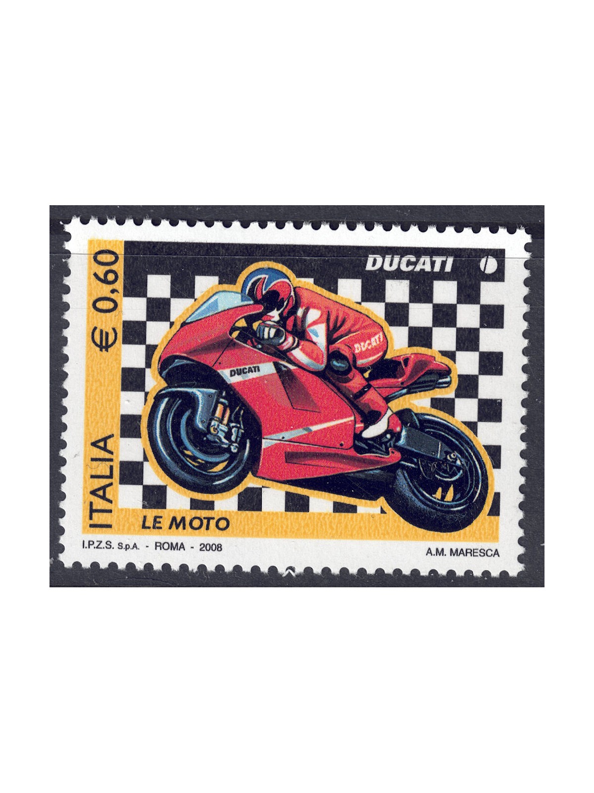 ITALY 2008 Italian motorcycles, Ducati MNH**
