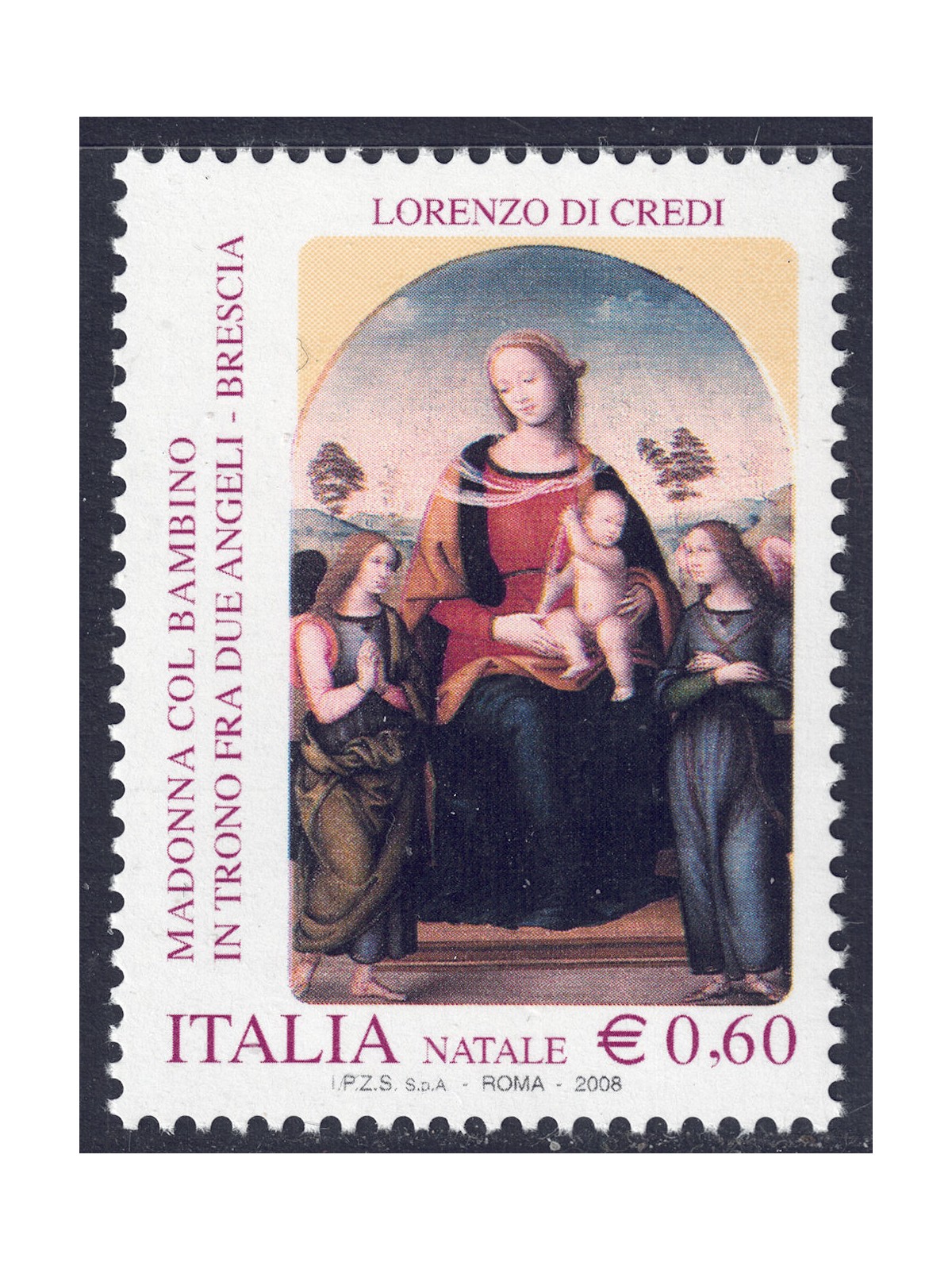 ITALY 2008 Christmas MNH**