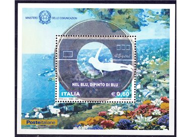 ITALY 2008 In the blue, painted in blue s/s MNH**