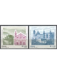 ITALY 2008 Unesco Heritage 2v MNH**