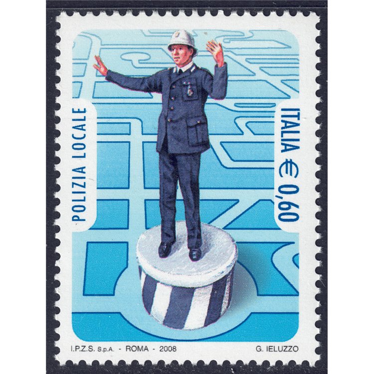 ITALY 2008 Local Police MNH**