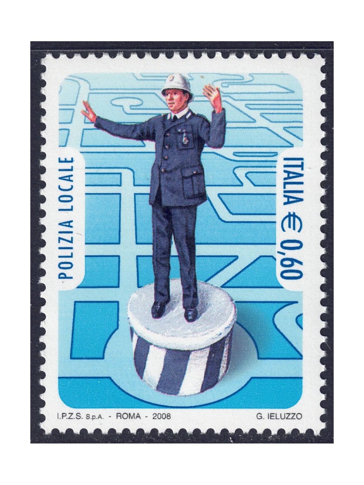 ITALIA 2008 Polizia Locale MNH**