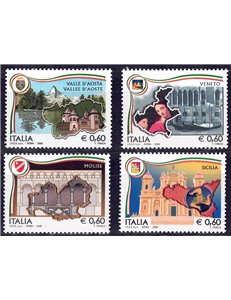 ITALIA 2008 Regioni d'Italia 4v MNH**