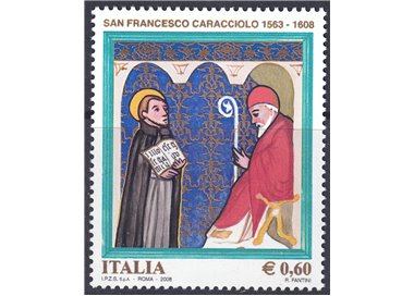 ITALIA 2008 San Francesco Caracciolo MNH**