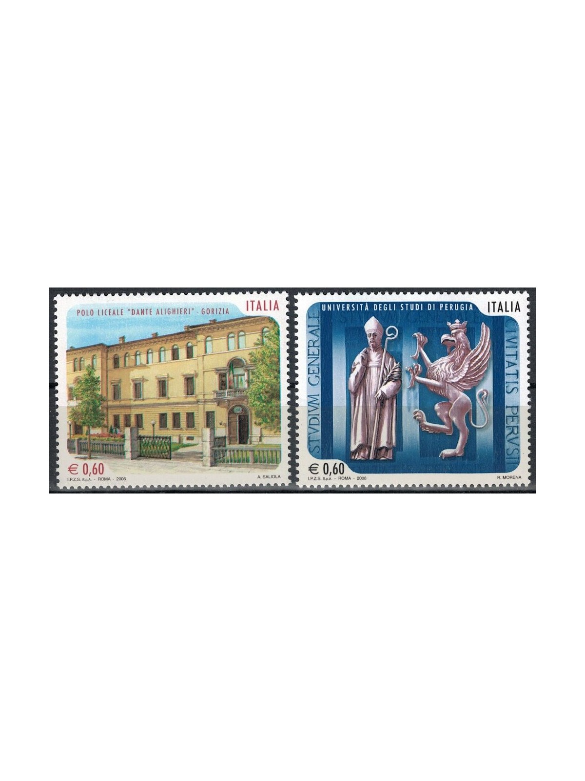 ITALIA 2008 Scuole e Università 2v MNH**