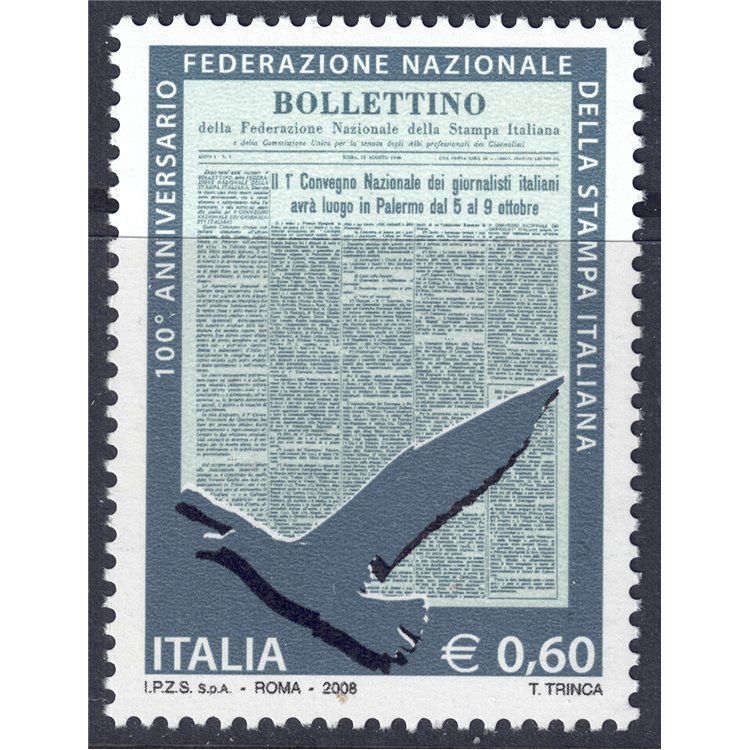ITALIA 2008 Stampa Italiana MNH**