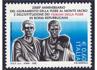 ITALY 2008 Tribune of the Plebs MNH**