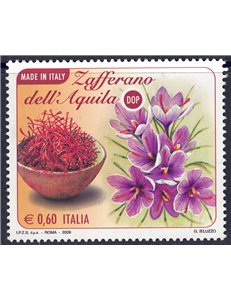 ITALIA 2008 Zafferano dell'Aquila MNH**