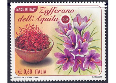 ITALIA 2008 Zafferano dell'Aquila MNH**
