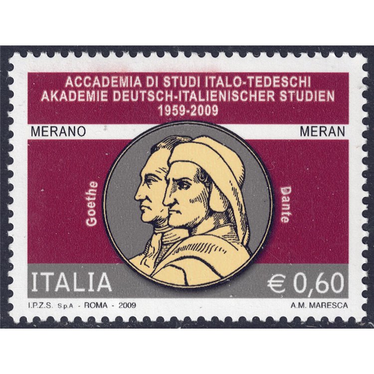 ITALY 2009 Academy of Italian-German Studies MNH**