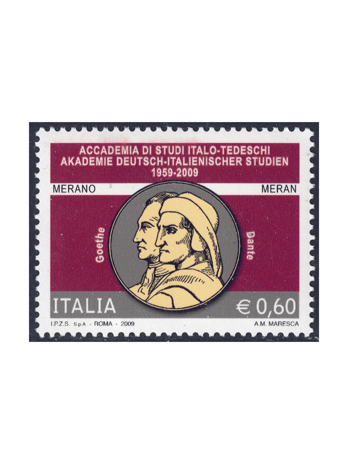 ITALY 2009 Academy of Italian-German Studies MNH**