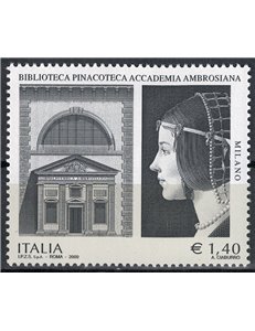 ITALIA 2009 Biblioteca Pinacoteca Ambrosiana MNH**