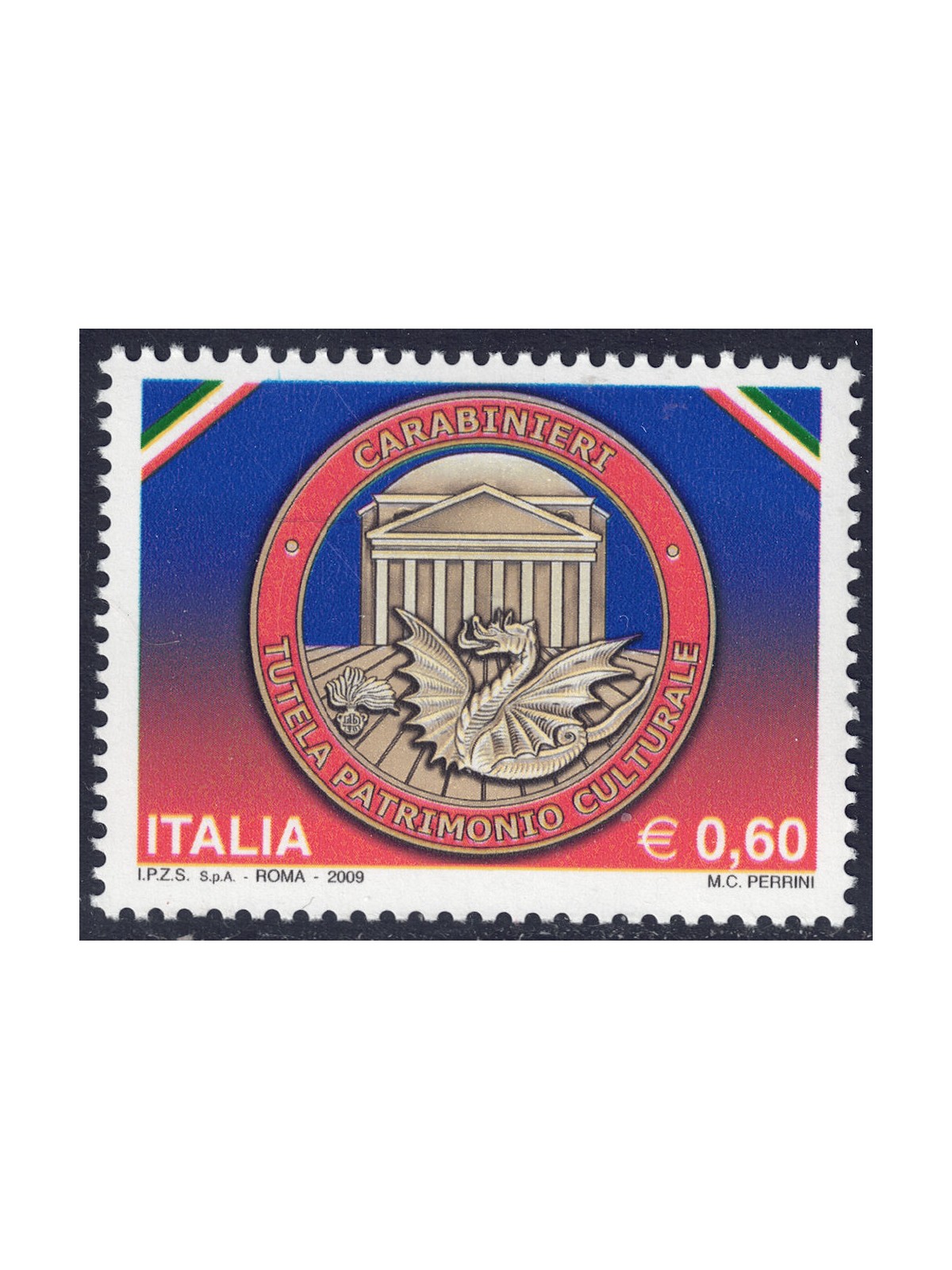 ITALY 2009 Carabinieri pointnd MNH**