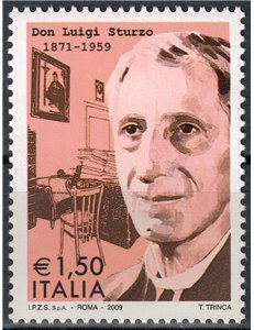 ITALIA 2009 Don Luigi Sturzo MNH**