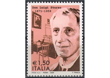 ITALIA 2009 Don Luigi Sturzo MNH**
