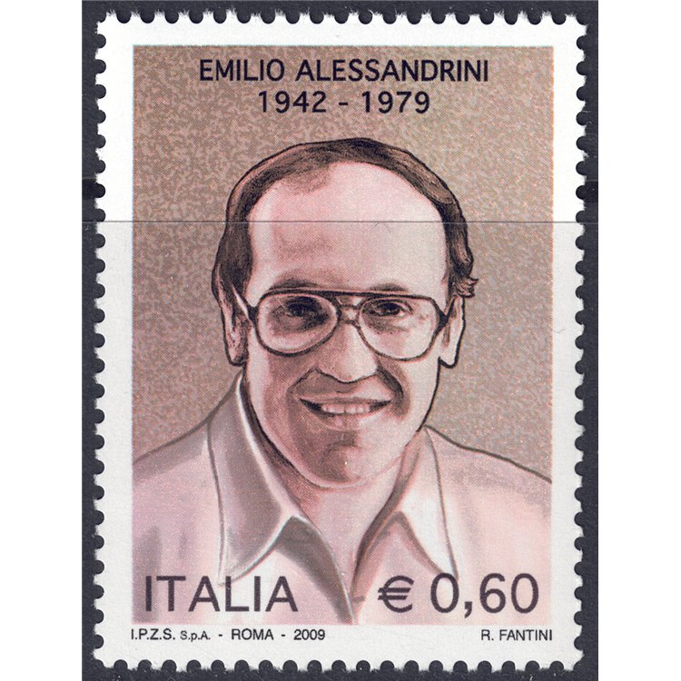 ITALIA 2009 Emilio Alessandrini MNH**