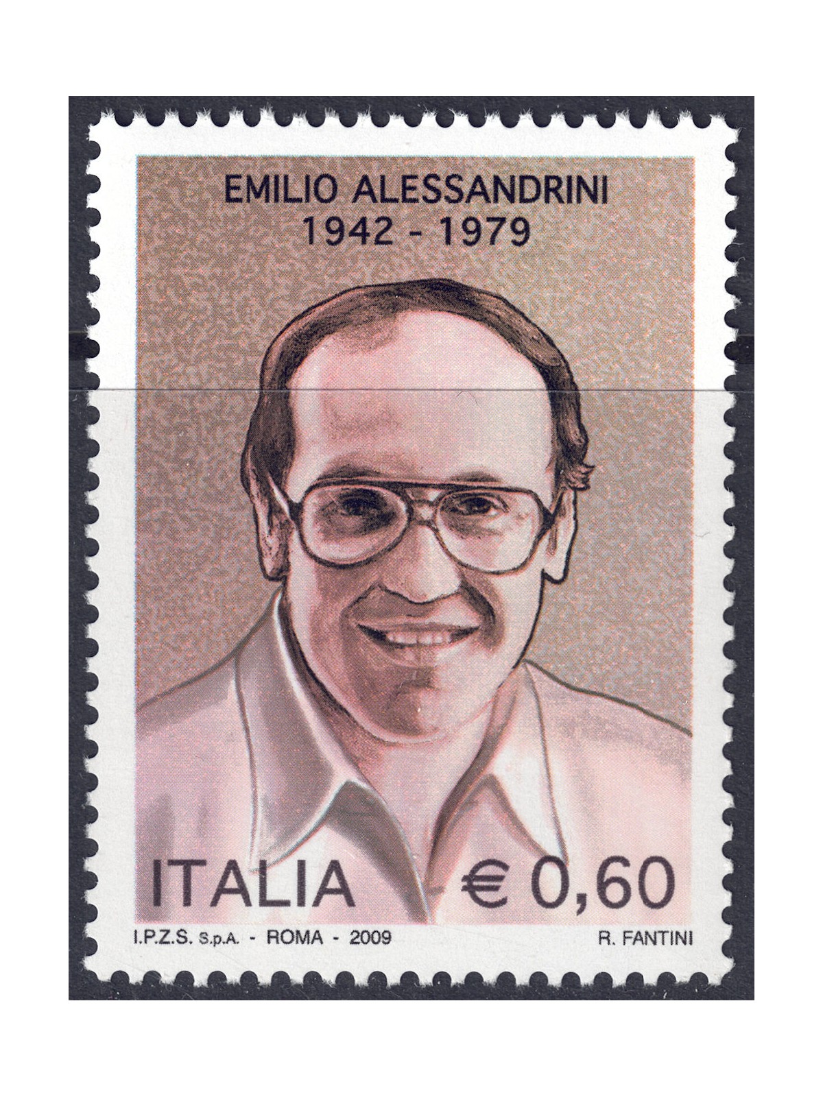 ITALIA 2009 Emilio Alessandrini MNH**
