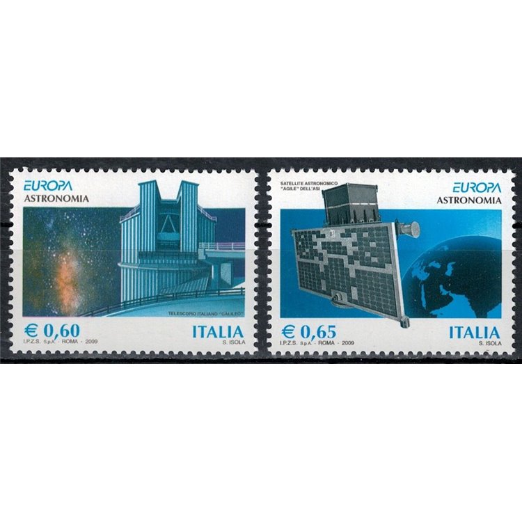 ITALIA 2009 Europa 2v MNH**