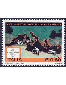 ITALY 2009 Mediterranean Games MNH**