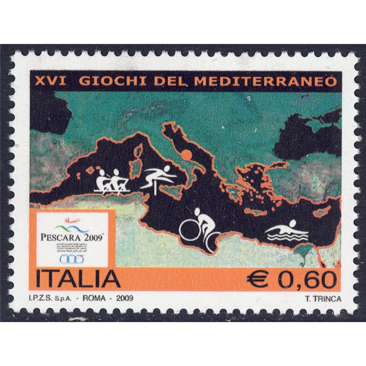 ITALIA 2009 Giochi del Mediterraneo MNH**