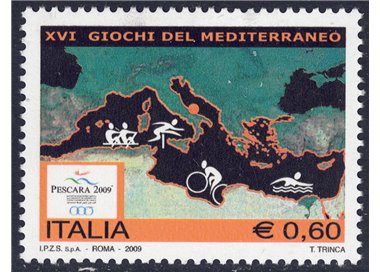 ITALIA 2009 Giochi del Mediterraneo MNH**