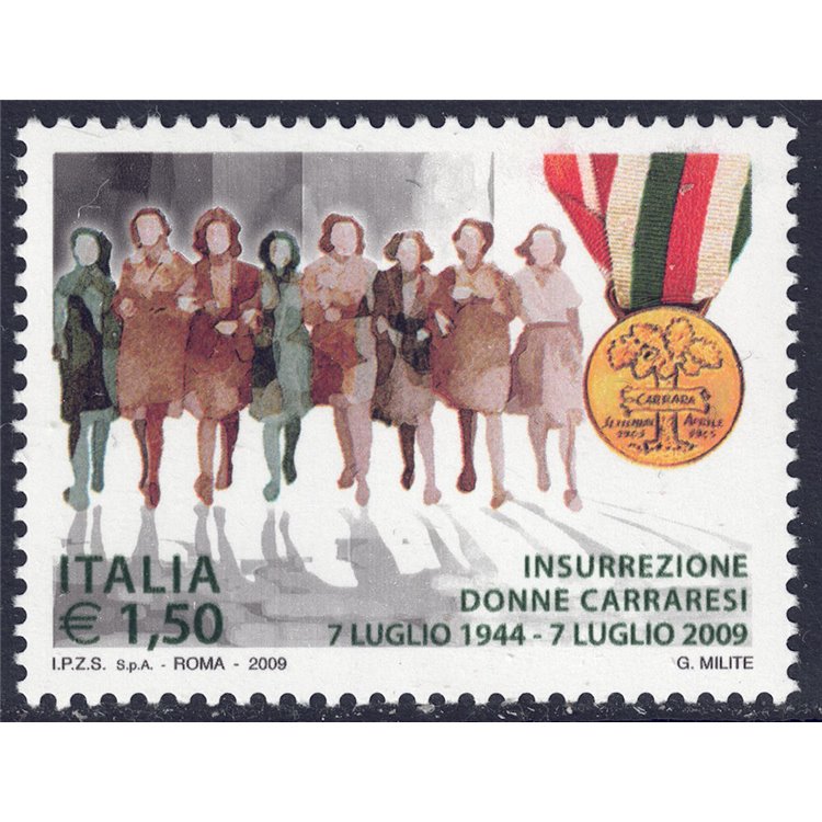 ITALY 2009 Carrara Women's Uprising MNH**
