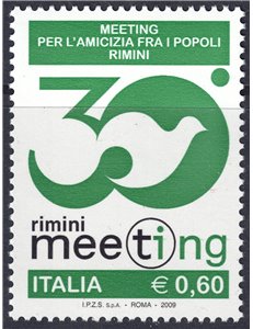 ITALY 2009 Meeting for Friendship MNH**