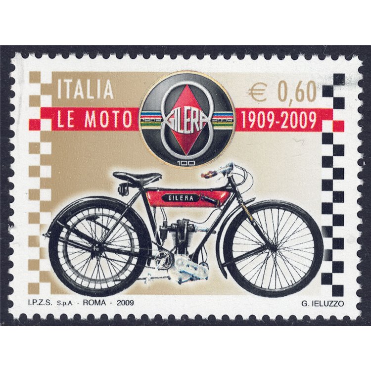 ITALY 2009 Italian Motorcycles (Gilera) MNH**