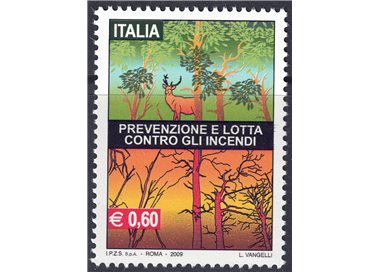 ITALY 2009 Fire Prevention MNH**